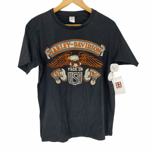 ハーレーダヴィットソン HARLEY DAVIDSON シングルステッチ REGENCY JACKSONVILLE FLORIDA クルーネックTシャツ メンズ JPN:L