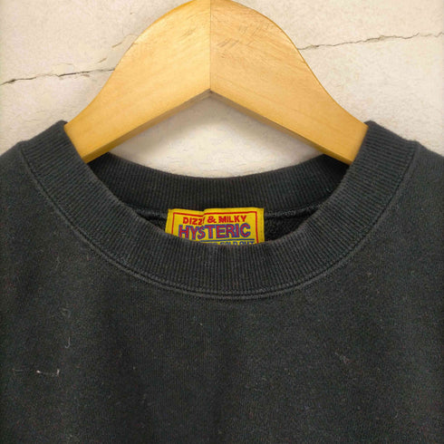 ヒステリックグラマー HYSTERIC GLAMOUR 22SS SOUND AND VISION 袖カットオフスウェット レディース FREE