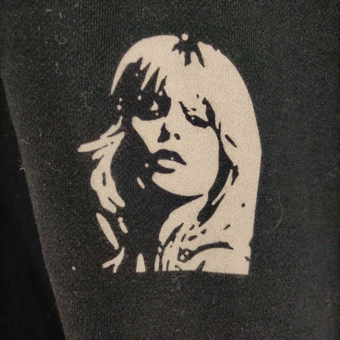 ヒステリックグラマー HYSTERIC GLAMOUR 22SS SOUND AND VISION 袖カットオフスウェット レディース FREE