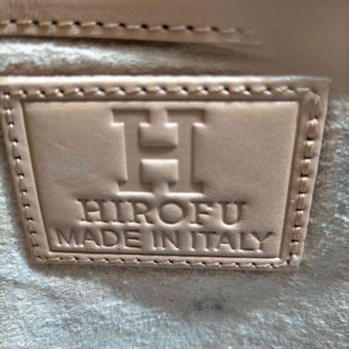 ヒロフ HIROFU レザーショルダーバッグ レディース