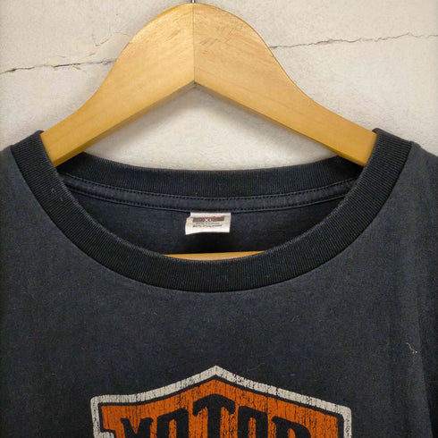 ハーレーダヴィットソン HARLEY DAVIDSON シングルステッチ 両面プリントクルーネックTシャツ メンズ JPN:XL