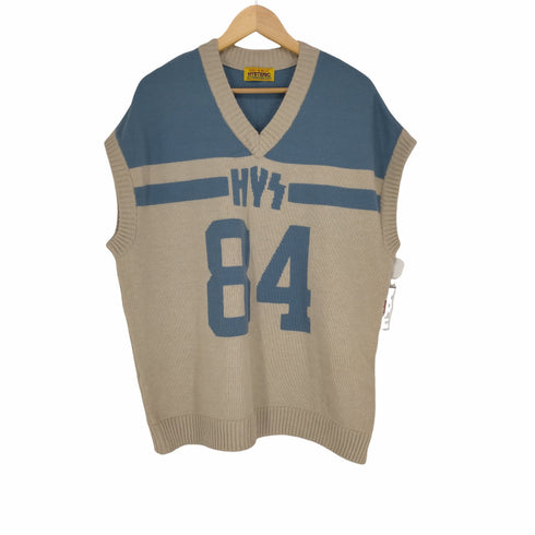 ヒステリックグラマー HYSTERIC GLAMOUR 22AW HYS 84編込 オーバーサイズベスト レディース FREE