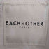 イーチアザー EACH OTHER チェック柄 テーパードパンツ シープレザーベルトループ レディース JPN:S