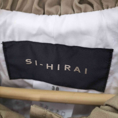 スーヒライ SI-HIRAI 襟ギャザー 変形 S/S コート レディース JPN:38