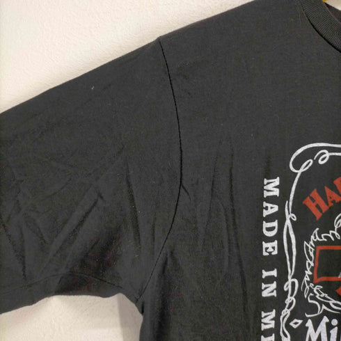 ハーレーダヴィットソン HARLEY DAVIDSON ©1982 シングルステッチ Milwaukee クルーネックTシャツ メンズ JPN:M