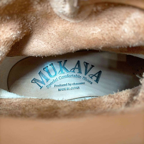 ムカヴァ MUKAVA キップレザー Short Engineer Boots レディース JPN:22.5