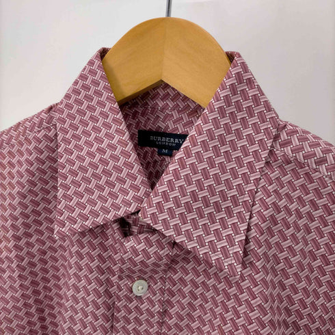 バーバリーロンドン BURBERRY LONDON 総プリントシャツ メンズ import:M