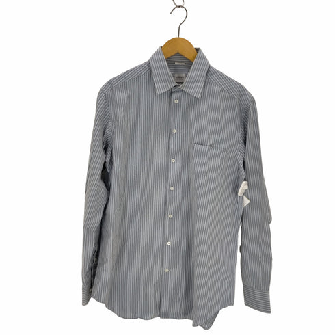 アルマーニコレツィオーニ ARMANI COLLEZIONI シャツ 長袖 ストライプ メンズ import:M