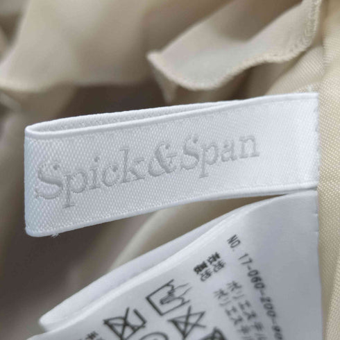 スピックアンドスパン Spick and Span プリーツスカート ロング シフォン シアー レディース ONE SIZE