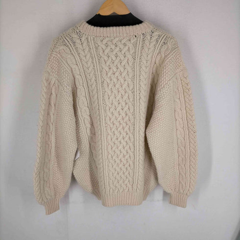 Traders NEW WOOL ハンドケーブルニット メンズ JPN:L