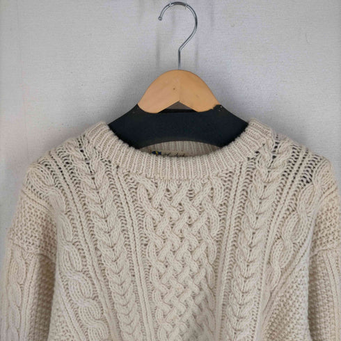 Traders NEW WOOL ハンドケーブルニット メンズ JPN:L