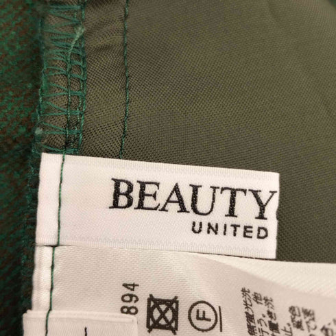 ビューティーアンドユースユナイテッドアローズ BEAUTY & YOUTH UNITED ARROWS バックゴム ストレートパンツ ワイド レディース JPN:XS