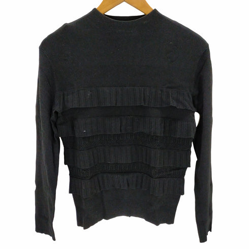 カルヴェン CARVEN 長袖 ニット セーター フリル レディース import:XS