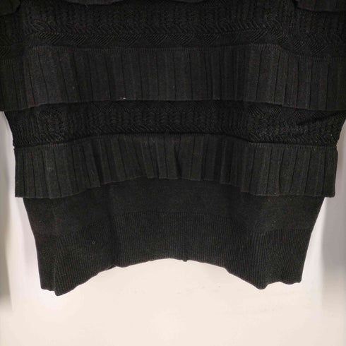 カルヴェン CARVEN 長袖 ニット セーター フリル レディース import:XS