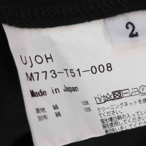 ウジョー Ujoh MOCK NECK Tee モックネックTシャツ メンズ JPN:2