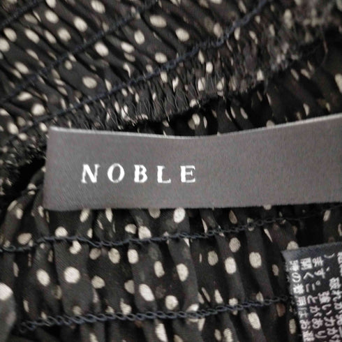 ノーブル Noble 21SS スカート ドット シャーリングスカート レディース FREE