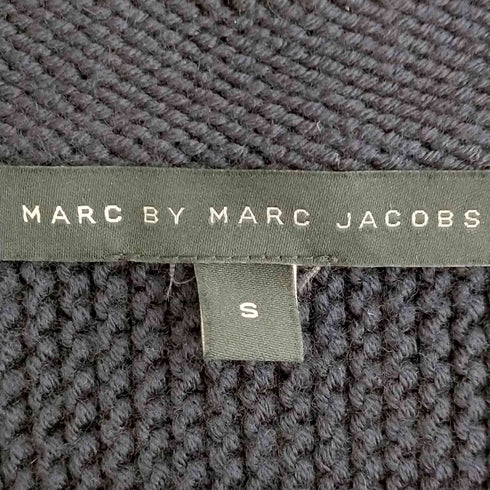 マークバイマークジェイコブス Marc by Marc Jacobs ラウンドネック ウール 袖ロールアップカーディガン レディース S