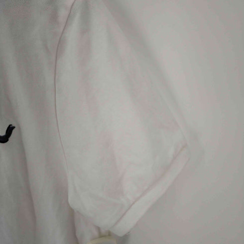 ジョルダーノ GIORDANO 刺繍半袖ポロシャツ メンズ JPN:L