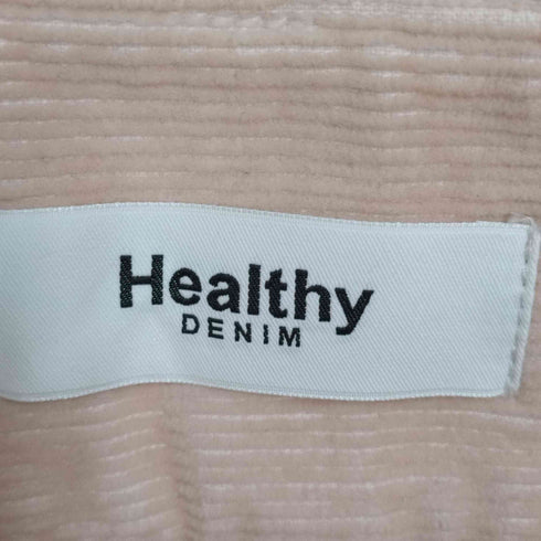 ヘルシーデニム Healthy denim ウエストアジャスターベルト コーデュロイロングタイトスカート レディース JPN:M