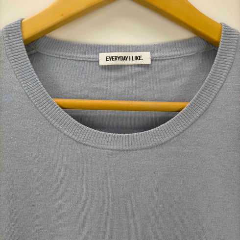 エブリデイアイライク EVERYDAY I LIKE クルーネックプルオーバー ニット カットソー レディース ONE SIZE