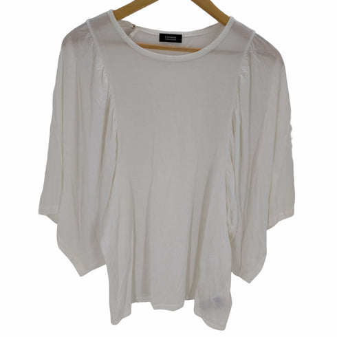 ジャーナルスタンダードレサージュ JOURNAL STANDARD Lessage 21SS ギャザースリーブプルオーバー カットソー レディース FREE