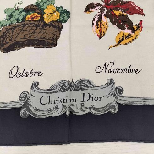 クリスチャンディオール Christian Dior 総柄スカーフ レディース