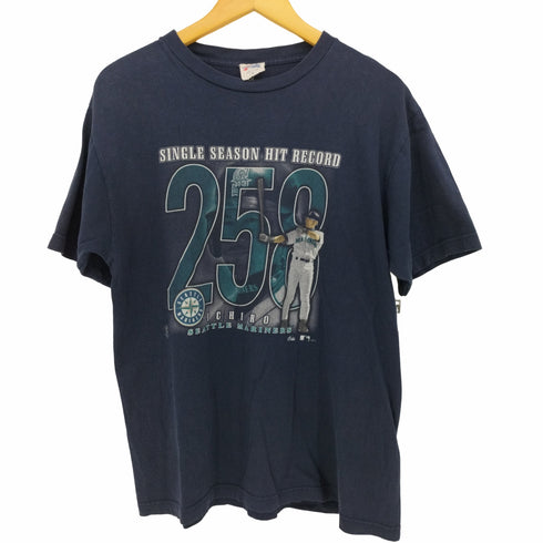 マジェスティックアスレチック Majestic ATHELETIC 2004 記念 プリント クルーネック S/S Tシャツ メンズ import:M
