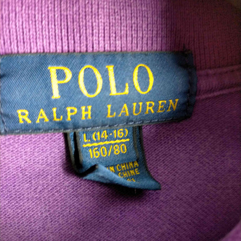 ポロラルフローレン POLO RALPH LAUREN ポニー刺繍 ポロシャツ レディース L(14-16)