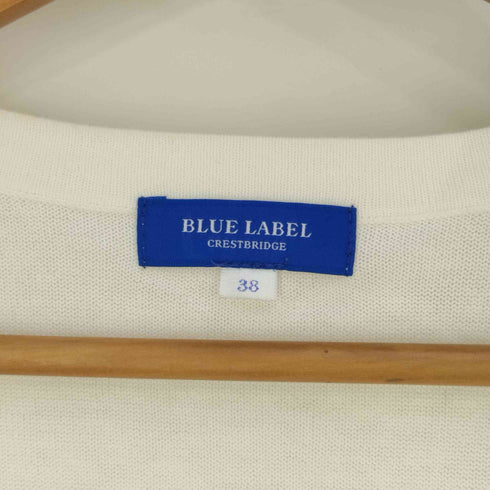 ブルーレーベルクレストブリッジ BLUE LABEL CRESTBRIDGE レーヨン混 コットンアクリル カーディガン レディース 38