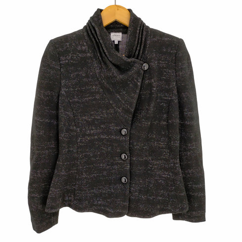 アルマーニコレツィオーニ ARMANI COLLEZIONI ウール混 3Bジャケット レディース EUR:42