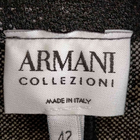 アルマーニコレツィオーニ ARMANI COLLEZIONI ウール混 3Bジャケット レディース EUR:42