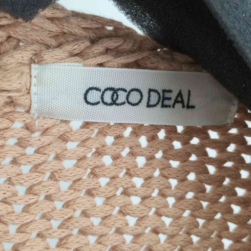 ココディール COCO DEAL 21SS ショートニットガウン カーディガン 長袖 クロップド レディース 2