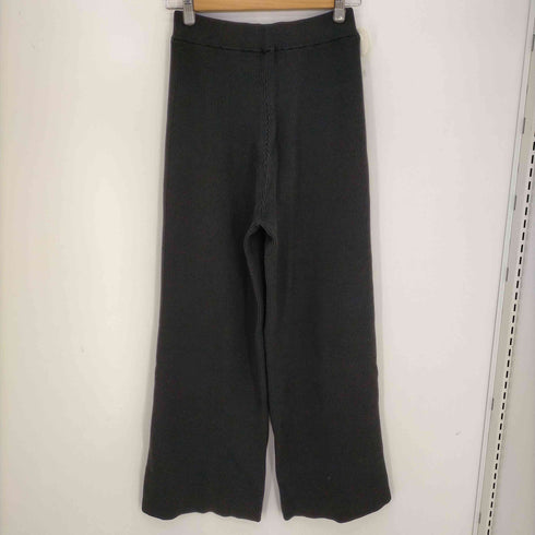メゾンスペシャル MAISON SPECIAL Zip Rib Knit Pants レディース JPN:38