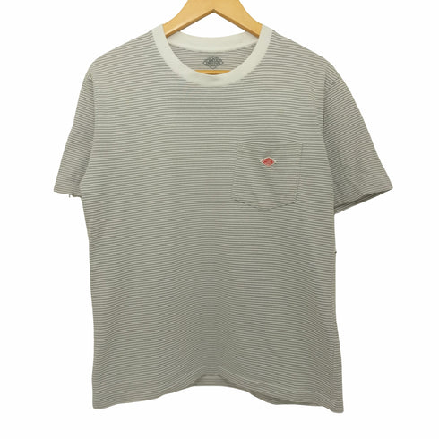 ダントン DANTON 19SS 天竺コットンポケットロゴTシャツ メンズ US:38