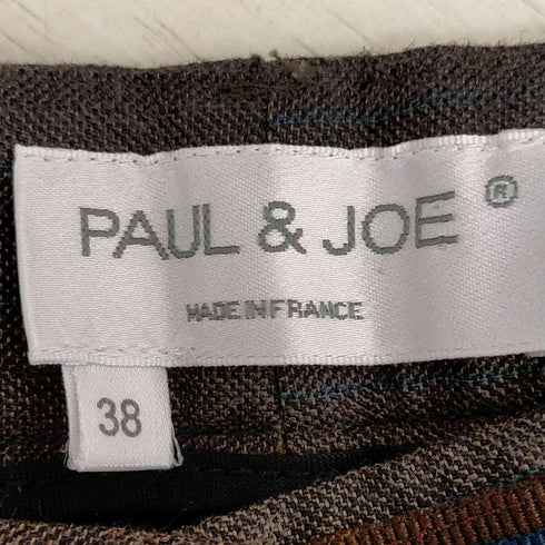 ポール&ジョー PAUL&JOE ウール混スラックス レディース 38