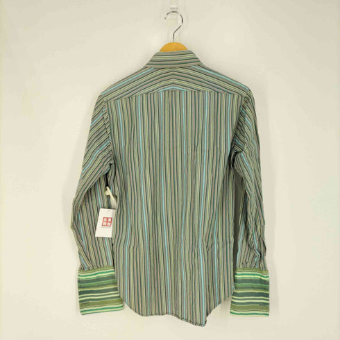 ポールスミスロンドン Paul Smith LONDON ストライプ柄 スタンダードカラー コットンシャツ メンズ JPN:M