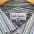 ポールスミスロンドン Paul Smith LONDON ストライプ柄 スタンダードカラー コットンシャツ メンズ JPN:M