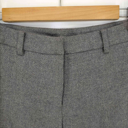 エムマーティン M.MARTIN ワイドストレート ウールパンツ カシミヤ混 レディース JPN:2
