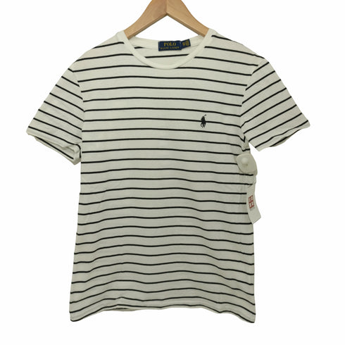 ポロラルフローレン POLO RALPH LAUREN ポニー刺繍 ボーダー クルーネックTシャツ レディース JPN:XS