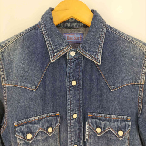 ブルーブルー BLUE BLUE ウエスタンデニムシャツ メンズ JPN:1