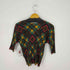 プリーツプリーズイッセイミヤケ PLEATS PLEASE ISSEY MIYAKE 07AW アーガイル フリンジ カットソー レディース JPN:3