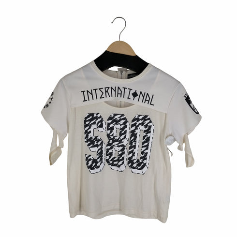 ステューシー Stussy ジャージードッキング クルーネックTシャツ Y2K レディース JPN:S