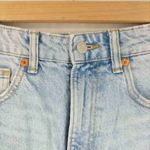 ザラ ZARA HIGH-RISE MOM FIT DENIM BERMUDA SHORTS レディース US 2