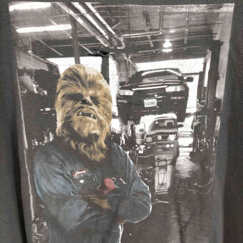 スターウォーズ STAR WARS フロントプリントクルーネックTシャツ メンズ
