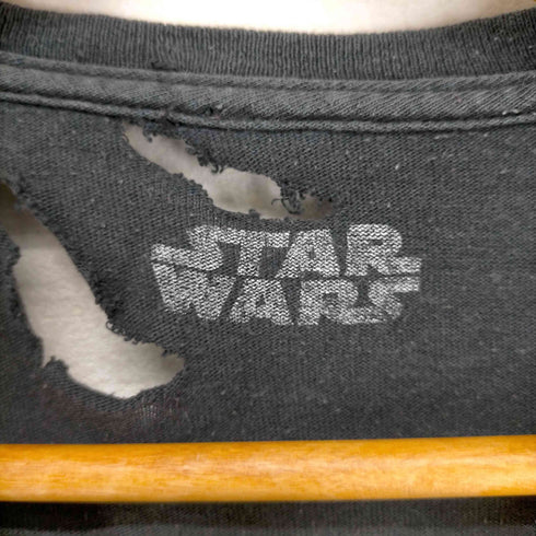 スターウォーズ STAR WARS フロントプリントクルーネックTシャツ メンズ