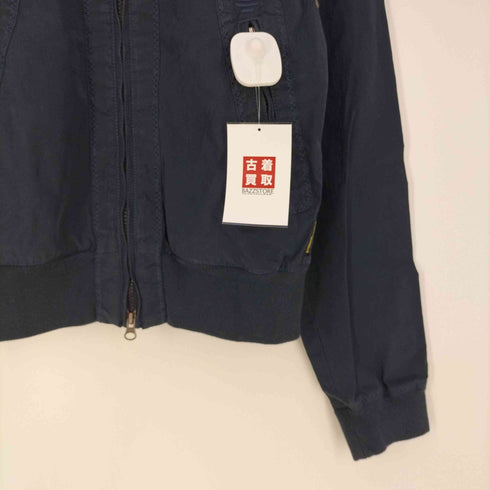 アルマーニジーンズ ARMANI JEANS ハイネック コットン ジップアップジャケット ブルゾン メンズ USA:XXS