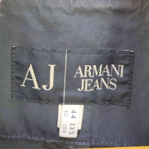 アルマーニジーンズ ARMANI JEANS ハイネック コットン ジップアップジャケット ブルゾン メンズ USA:XXS