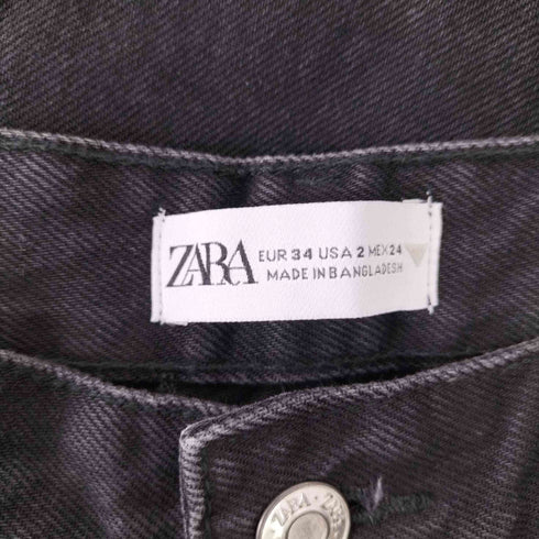 ザラ ZARA MID-RISE TRF CARGO JEANS レディース US 2