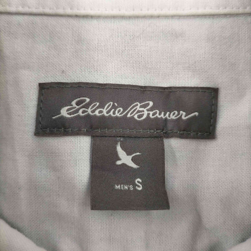 エディーバウアー Eddie Bauer 片ポケ ボタンダウンコットンチェックシャツ メンズ JPN:S