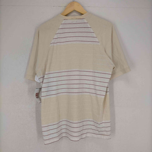 ステューシー Stussy 90-00s 紺タグ ラグランスリーブボーダーTシャツ メンズ JPN:M